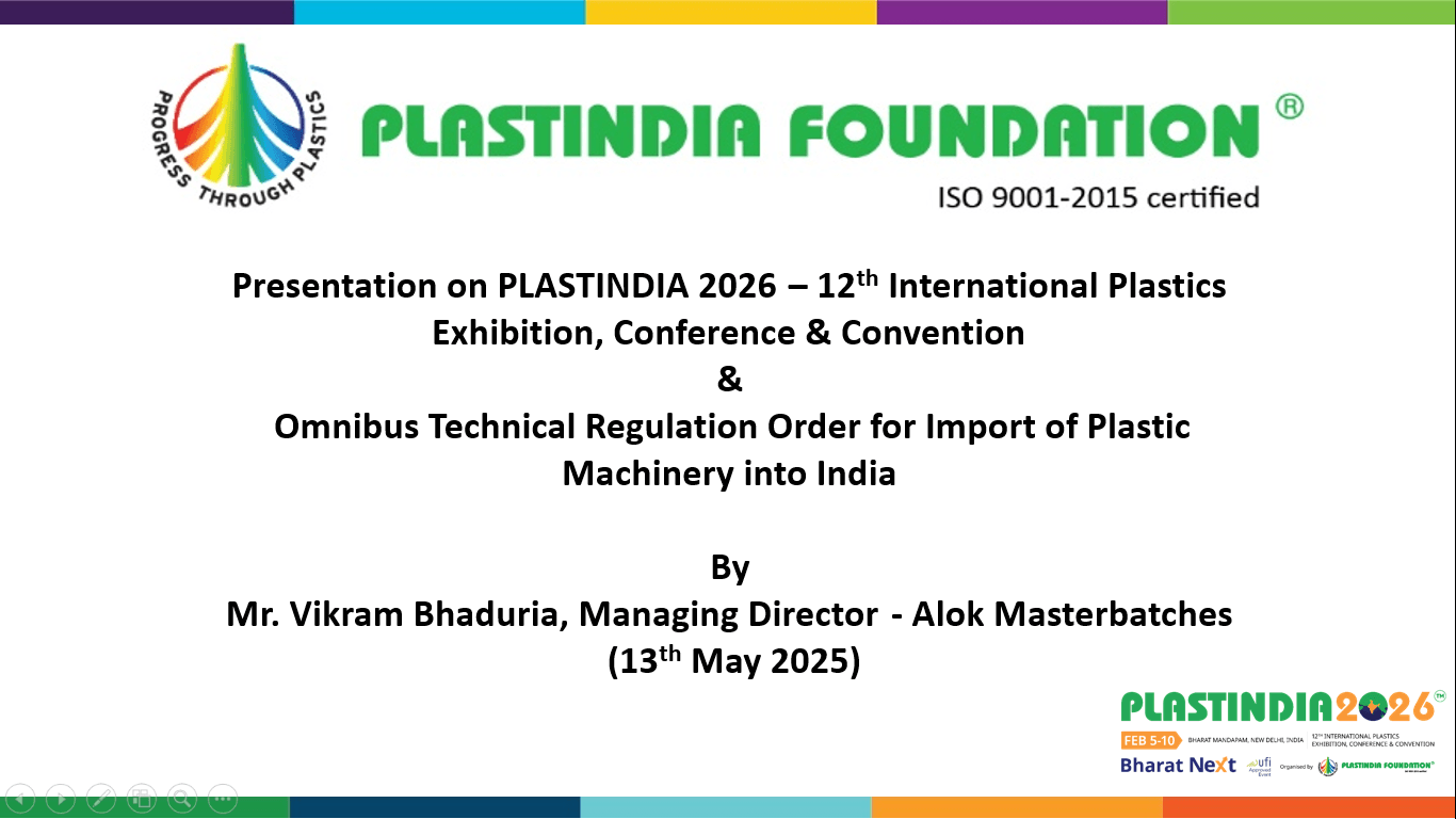 Mr. Vikram Bhadauria Engages with TAMI to Promote PLASTINDIA 2026