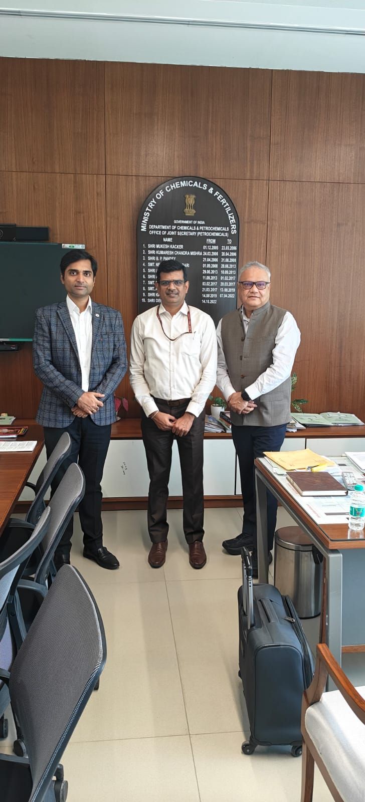 PlastIndia Foundation Discusses Future Opportunities with Department of Chemicals & Petrochemicals