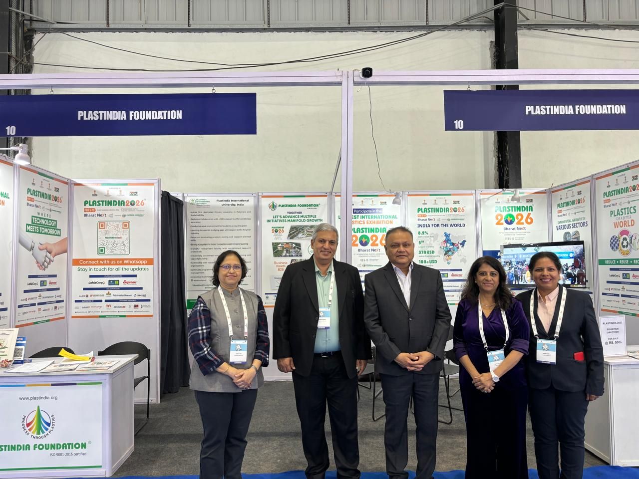 Plastindia Foundation Vice President Dr. Raju Desai leads at IndiaChem 2024, Mumbai, spotlighting sustainability and innovation